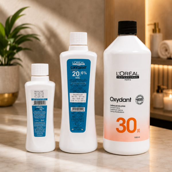 L'Oreal Professionnel Oxydant Creme Developer – 20 Vol (6%) & 30 Vol (9%)