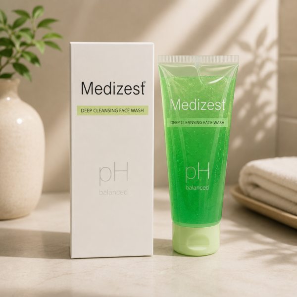 Medizest Deep Cleansing Face Wash – For Pimple Prone Skin