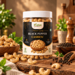 Rajbite Premium Black Pepper Cashew 300g – Roasted Kali Mirch Kaju