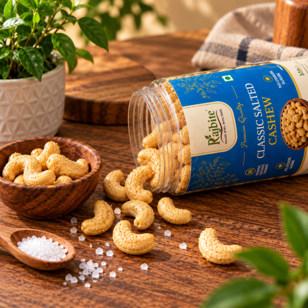 Rajbite Classic Salted Cashew 300g – Roasted & Lightly Salted Kaju